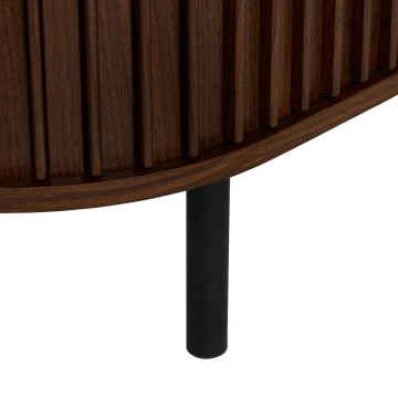 Buffet 2 portes Alcove effet noyer Atmosphera - Le Dépôt Bailleul