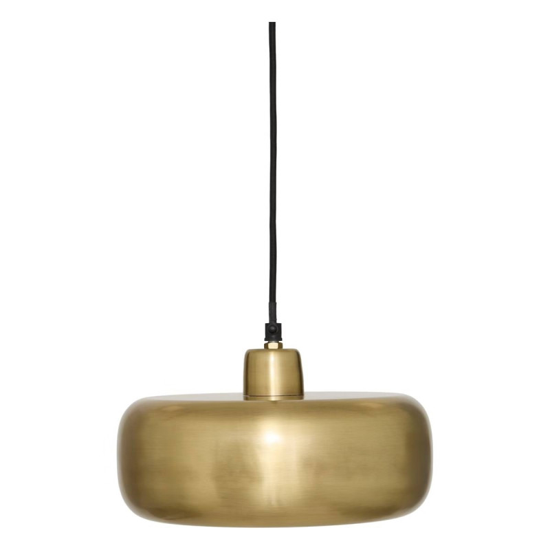 Suspension Gena 25,5 cm métal doré Atmosphera - Le Dépôt Bailleul