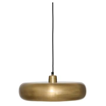 Suspension Gena 39 cm métal doré Atmosphera - Le Dépôt Bailleul