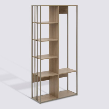 Vestiaire d’entrée Duna 80 x 30 x 165 cm 5five - Le Dépôt Bailleul