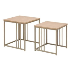 Lot de 2 tables basses gigognes Duna 5five  - Le Dépôt Bailleul