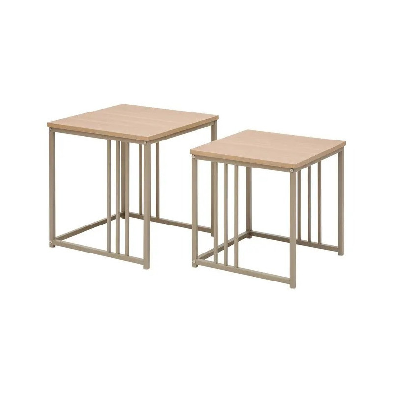 Lot de 2 tables basses gigognes Duna 5five  - Le Dépôt Bailleul