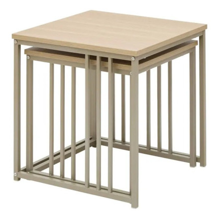 Lot de 2 tables basses gigognes Duna 5five  - Le Dépôt Bailleul