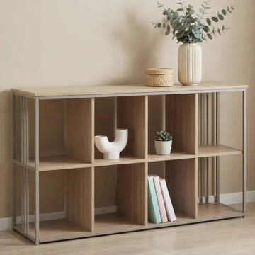 Buffet étagère 8 niches Duna 120 cm 5five - Le Dépôt Bailleul