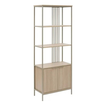 Etagère 2 portes 3 niveaux Duna H176 cm 5five - Le Dépôt Bailleul