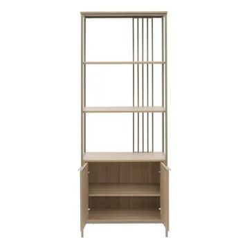 Etagère 2 portes 3 niveaux Duna H176 cm 5five - Le Dépôt Bailleul