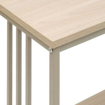 Console 3 étagères Duna 80cm métal 5five - Le Dépôt Bailleul