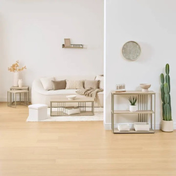 Console 3 étagères Duna 80cm métal 5five - Le Dépôt Bailleul