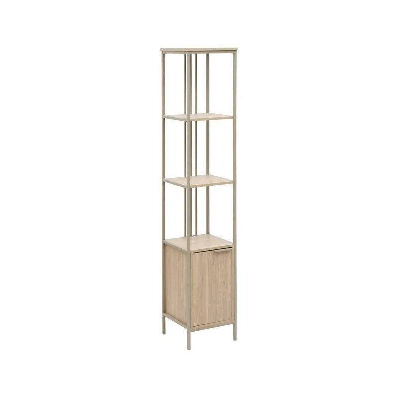 Etagère 1 porte 3 niveaux Duna H176 cm 5five - Le Dépôt Bailleul