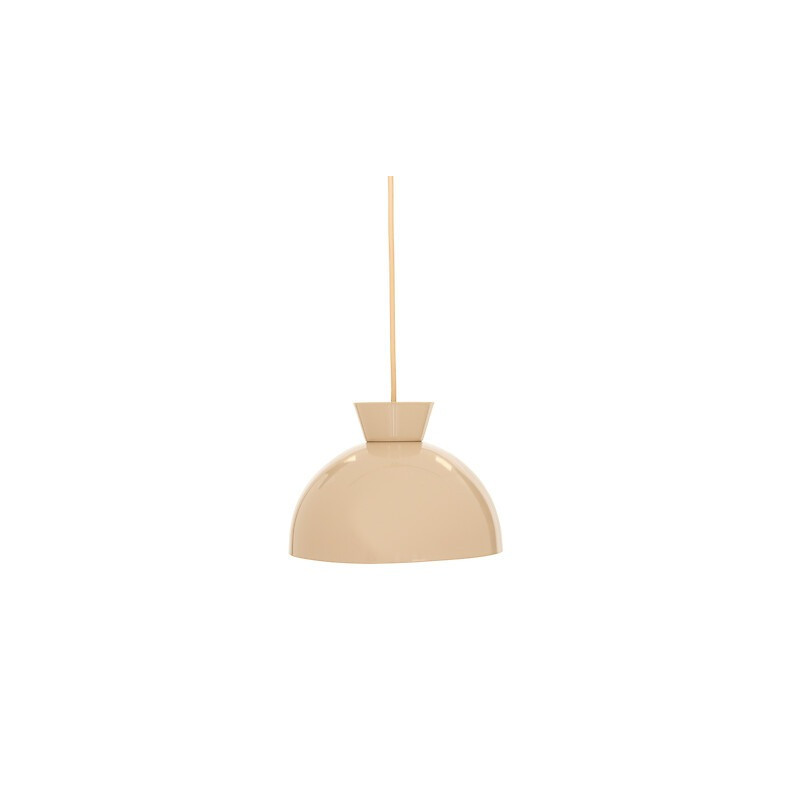 Suspension Lito D22 cm métal beige Atmosphera - Le Dépôt Bailleul
