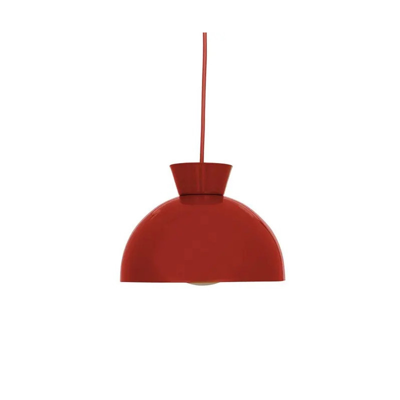Suspension Lito D22 cm métal terracotta Atmosphera - Le Dépôt Bailleul