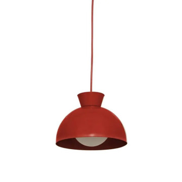 Suspension Lito D22 cm métal terracotta Atmosphera - Le Dépôt Bailleul