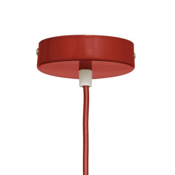 Suspension Lito D22 cm métal terracotta Atmosphera - Le Dépôt Bailleul