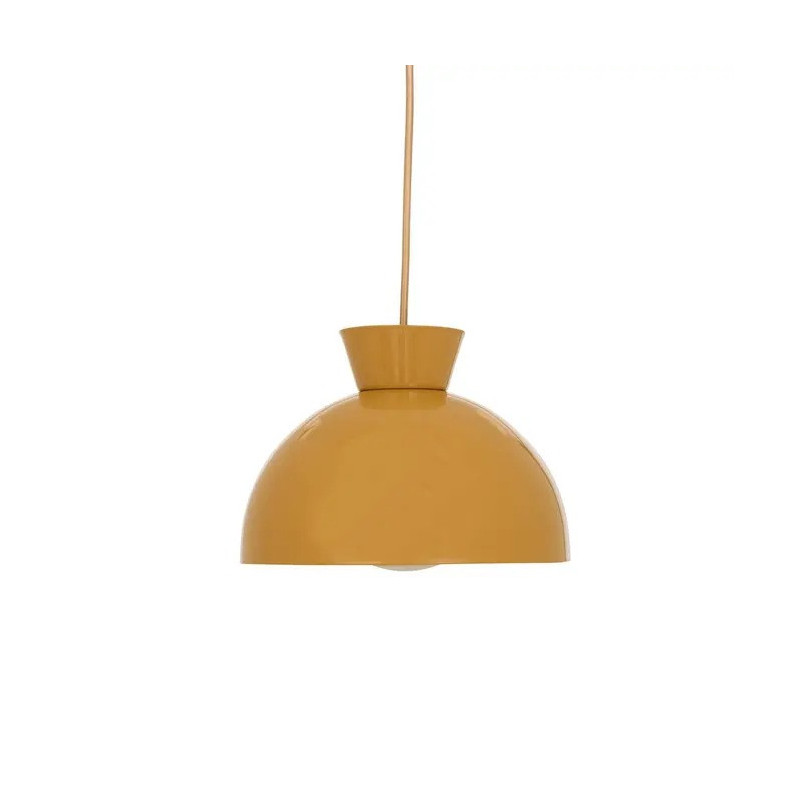 Suspension Lito D22 cm métal ocre Atmosphera - Le Dépôt Bailleul