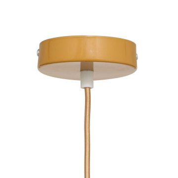 Suspension Lito D22 cm métal ocre Atmosphera - Le Dépôt Bailleul