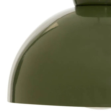 Suspension Lito D22 cm métal kaki Atmosphera - Le Dépôt Bailleul
