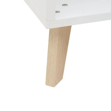 Table basse Luma 90 cm blanc 5five - Le Dépôt Bailleul