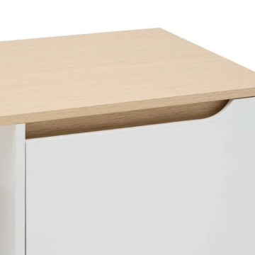 Table basse Luma 90 cm blanc 5five - Le Dépôt Bailleul