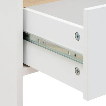 Console 2 tiroirs Luma 100 cm blanc 5five - Le Dépôt Bailleul