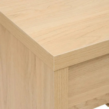 Console 2 tiroirs Alvo 92,5 cm MDF naturel 5five - Le Dépôt Bailleul