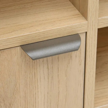 Buffet 2 portes Alvo 120,5 cm MDF naturel 5five - Le Dépôt Bailleul
