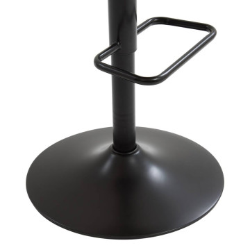 Tabouret de bar pivotant ajustable Cirea chenille bronze Atmosphera - Le Dépôt Bailleul