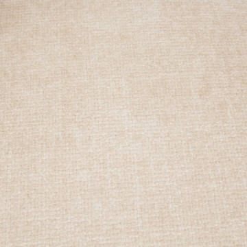 Fauteuil repas Amza chenille ivoire pieds bois naturel Atmosphera - Le Dépôt Bailleul