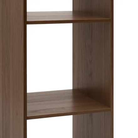 Etagère en bois 3 cases Mix effet noyer 5five - Le Dépôt Bailleul