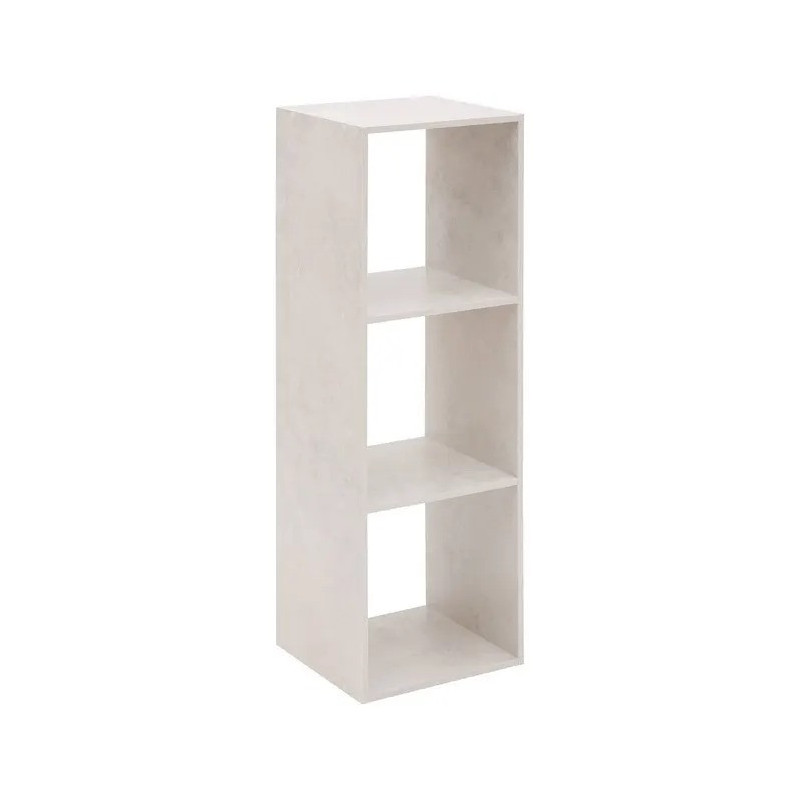 Etagère en bois 3 cases Mix effet travertin 5five - Le Dépôt Bailleul