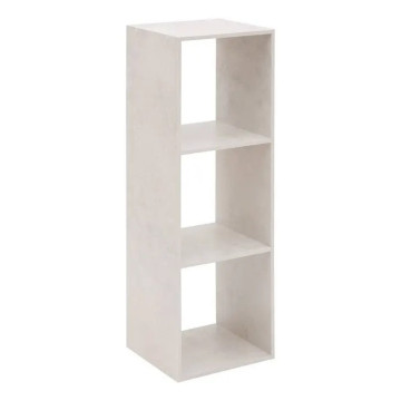 Etagère en bois 3 cases Mix effet travertin 5five - Le Dépôt Bailleul