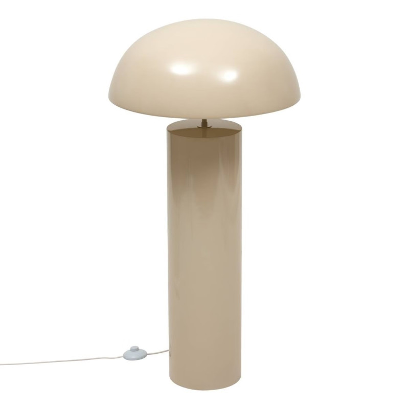 Lampadaire champignon Ulysse 97 cm métal argile Atmosphera - Le Dépôt Bailleul