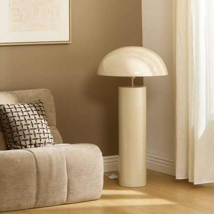 Lampadaire champignon Ulysse 97 cm métal argile Atmosphera - Le Dépôt Bailleul