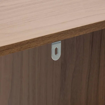 Étagère en bois 6 cases Mix'n Modul effet noyer 5five - Le Dépôt Bailleul