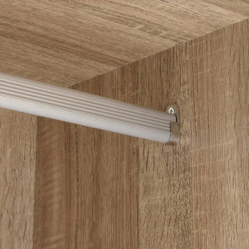 Penderie 3 tiroirs 1 porte Dolo 115 cm MDF naturel 5five - Le Dépôt Bailleul