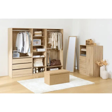 Module penderie Dolo 180 cm MDF naturel 5five - Le Dépôt Bailleul