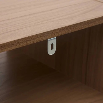 Etagère 2+2 cases Mix'n Modul effet noyer 5five - Le Dépôt Bailleul