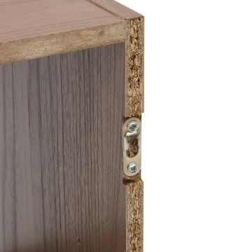 Etagère 1 case Mix'n Modul effet noyer 5five - Le Dépôt Bailleul
