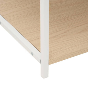 Table basse relevable + coffre Luma 90 cm blanc 5five - Le Dépôt Bailleul