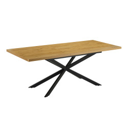 Table à manger extensible 160/200 x 90 cm Mahé Takasit - Le Dépôt Bailleul