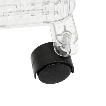 Desserte 3 niveaux Plastor 40 cm PET transparent 5five - Le Dépôt Bailleul
