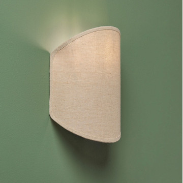 Applique murale lin Keyte H20 beige Ostaria - Le Dépôt Bailleul