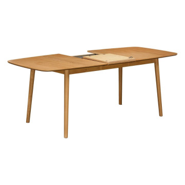 Table à manger extensible 160/200 x 90 cm Tilda  bois Atmosphera - Le Dépôt Bailleul