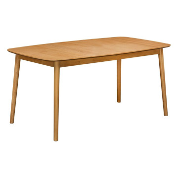 Table à manger extensible 160/200 x 90 cm Tilda  bois Atmosphera - Le Dépôt Bailleul