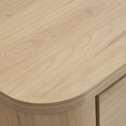 Table basse 120 cm Rondi bois clair - Le Dépôt Bailleul