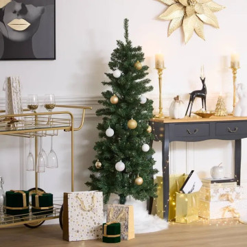 Sapin de Noël artificiel vert 150 cm Vertica - Le Dépôt Bailleul