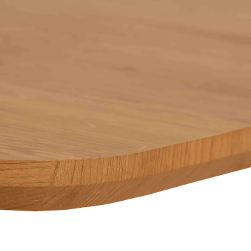 Table à manger extensible 160/240 x 90 cm piétement métal noir - Le Dépôt Bailleul