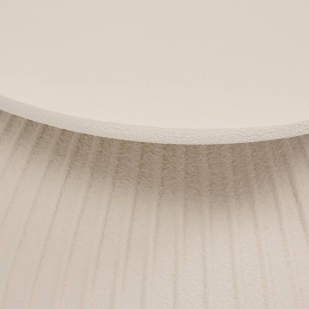 Table basse Fylis D50 cm magnésie ivoire Atmosphera - Le Dépôt Bailleul