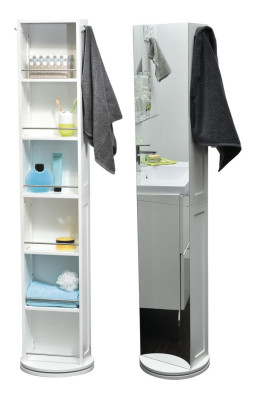 Colonne pivotante blanche...