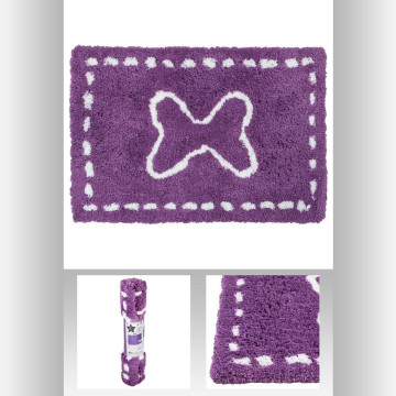 Tapis violet microfibre pour une chambre enfant - Le Dépôt Bailleul