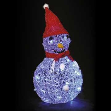 Bonhomme de neige lumineux idéal pour les fêtes - Le Dépôt bailleul.